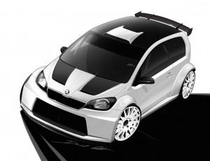 Skoda Citigo Rally Sketches 2012 года